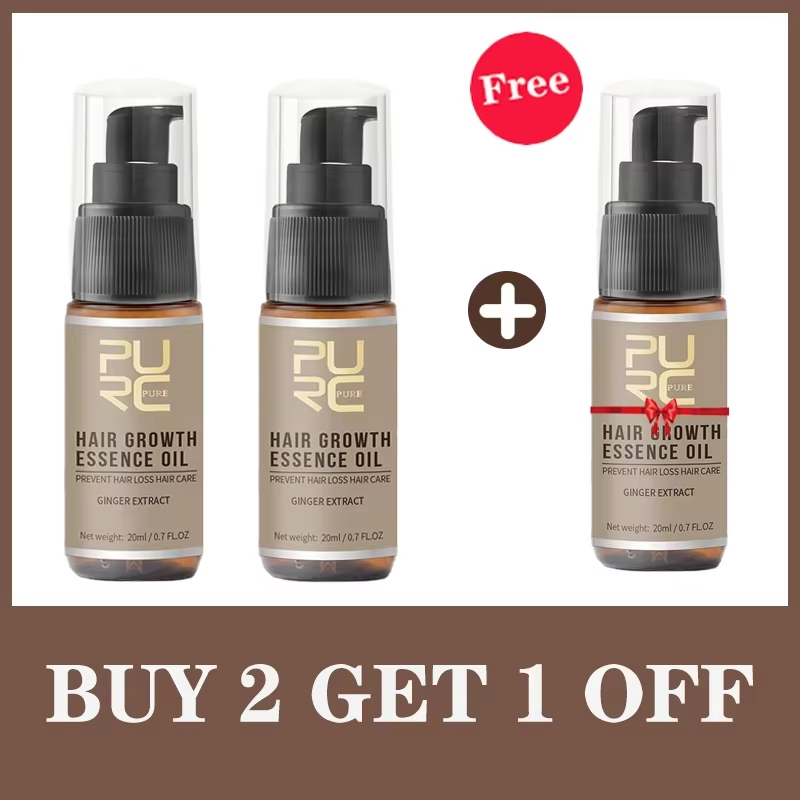 Hair Care Garnier - PURC Ginger Hair Oil Set Strengthen