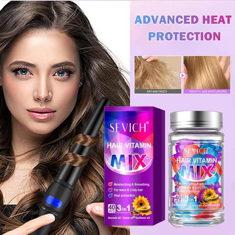 Hair Care Garnier - 3IN1 Keratin Complex Oil Hair Vitamins