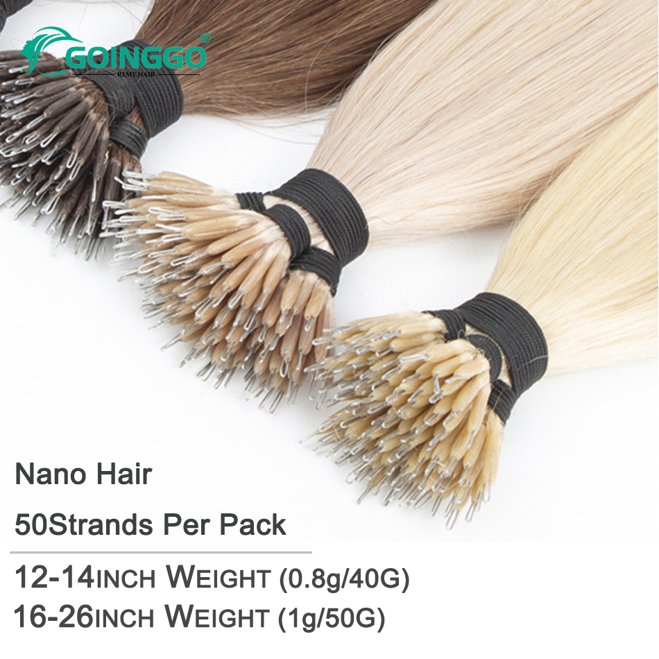 Nano Tip Hair Extensions Real  - Hair Care Keratin 评论和价格