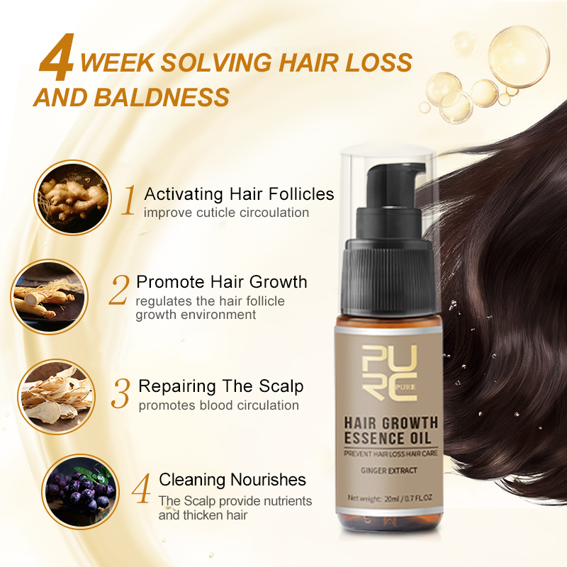 PURC Ginger Hair Oil Set Stren - Hair Care Garnier 评论和价格