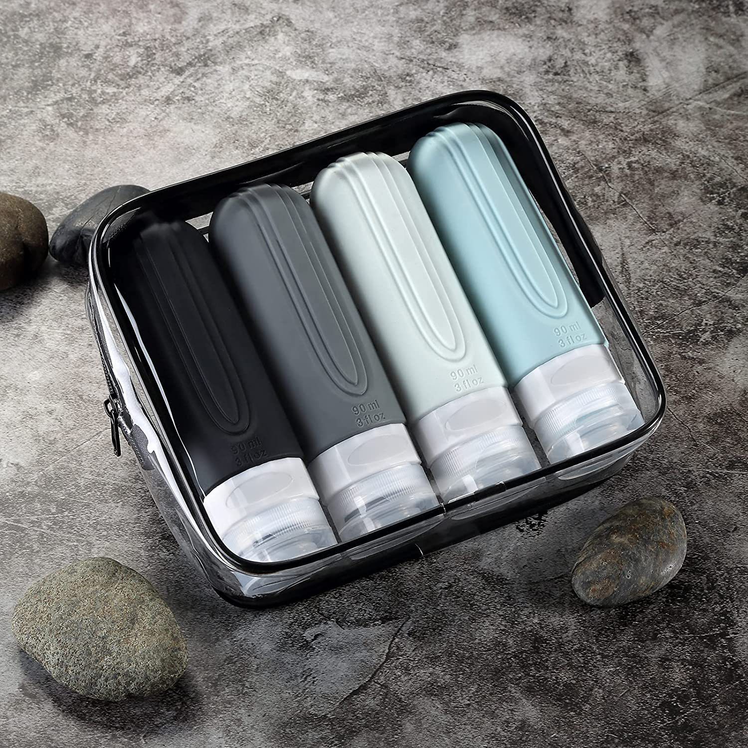 90ml/Set Silicone Travel Cosme - Dry Shampoo Travel 评论和价格