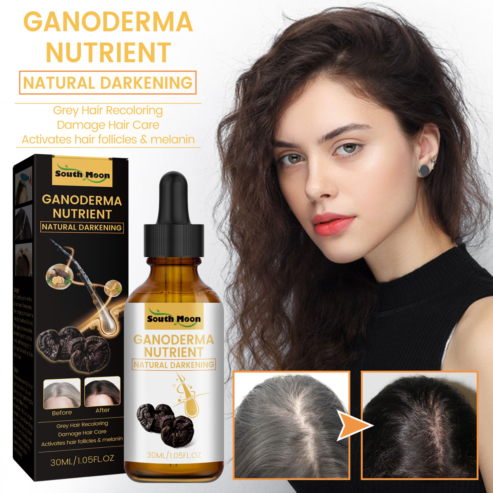 Reying Hair, Hair Darkening ,  - Hair Care Garnier 评论和价格