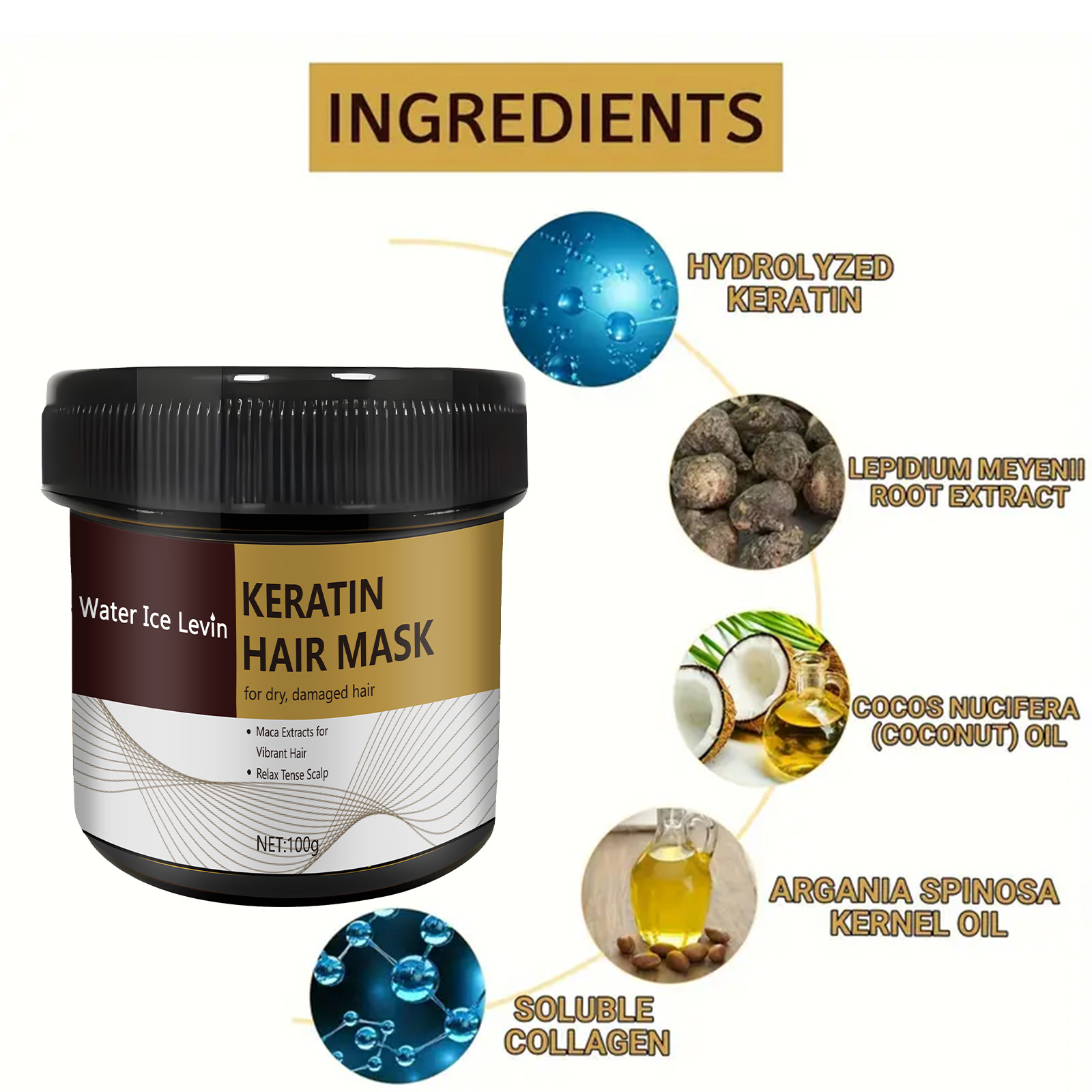 Magical Keratin Hair Mask For  - Hair Care Keratin 评论和价格