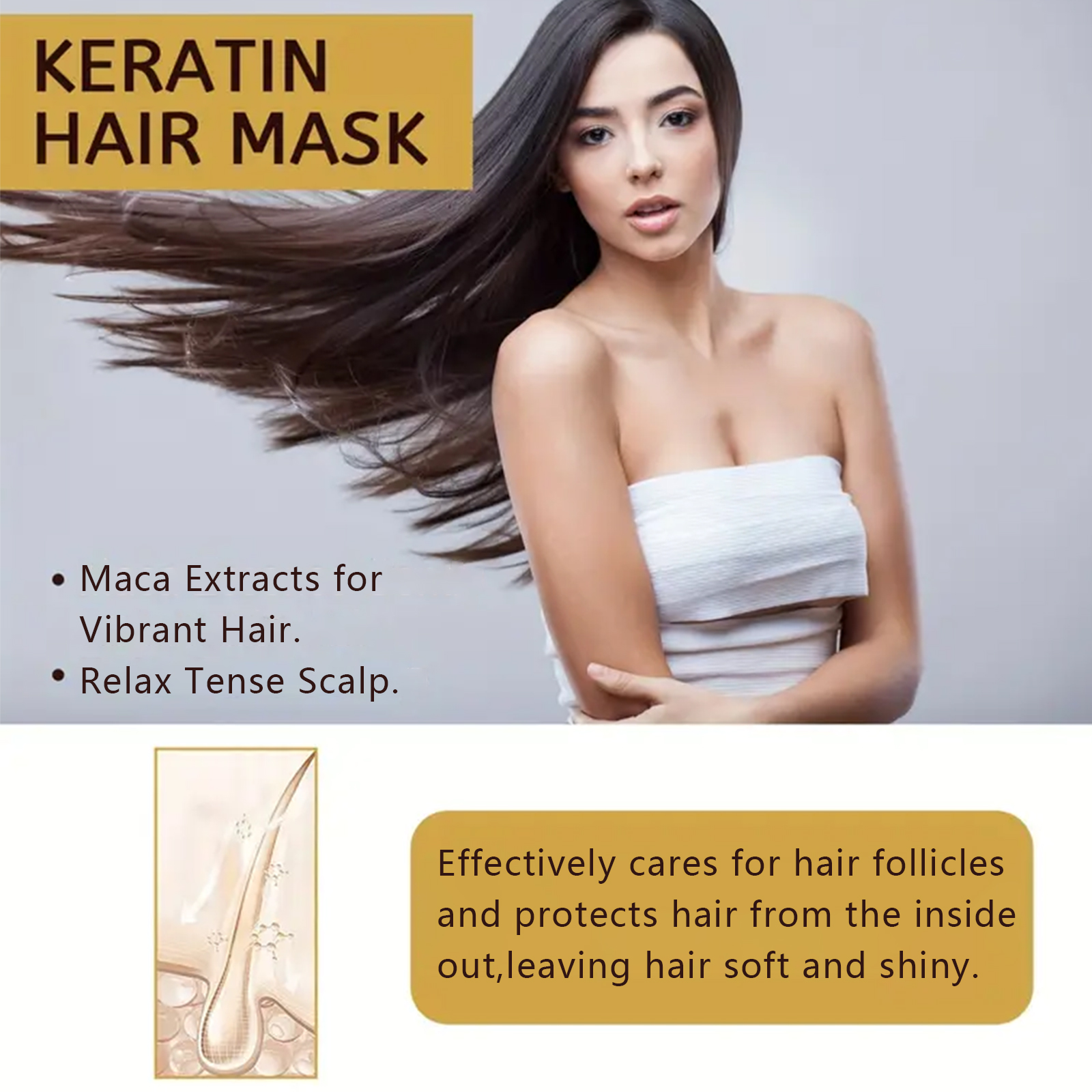 Magical Keratin Hair Mask For  - Hair Care Keratin 评论和价格