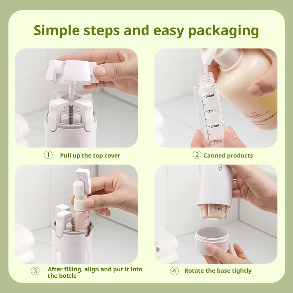 4 In 1 Travel Dispenser Bottle - Dry Shampoo Travel 评论和价格