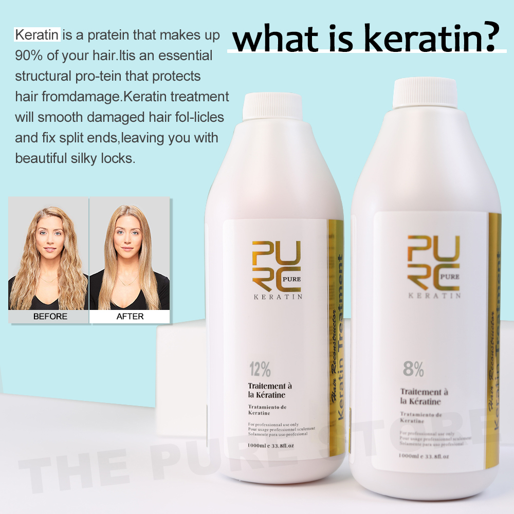PURC 8% Keratin Smoothing Trea - Hair Care Keratin 评论和价格