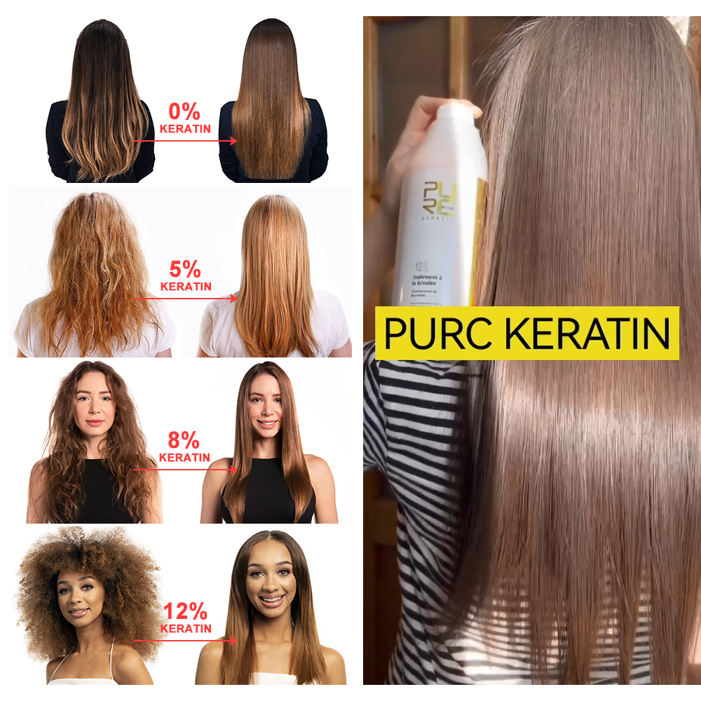 PURC 8% Keratin Smoothing Trea - Hair Care Keratin 评论和价格