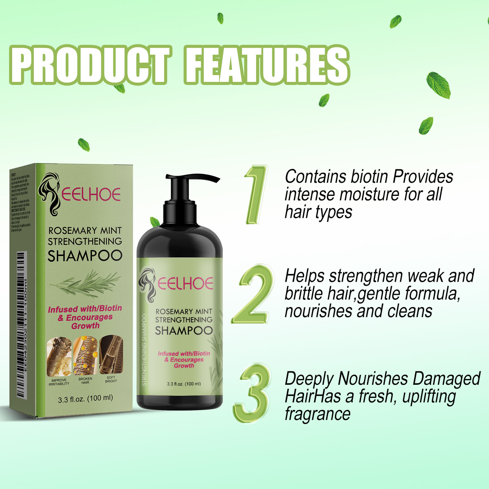EELHOE Rosemary Straightening  - Hair Care Garnier 评论和价格