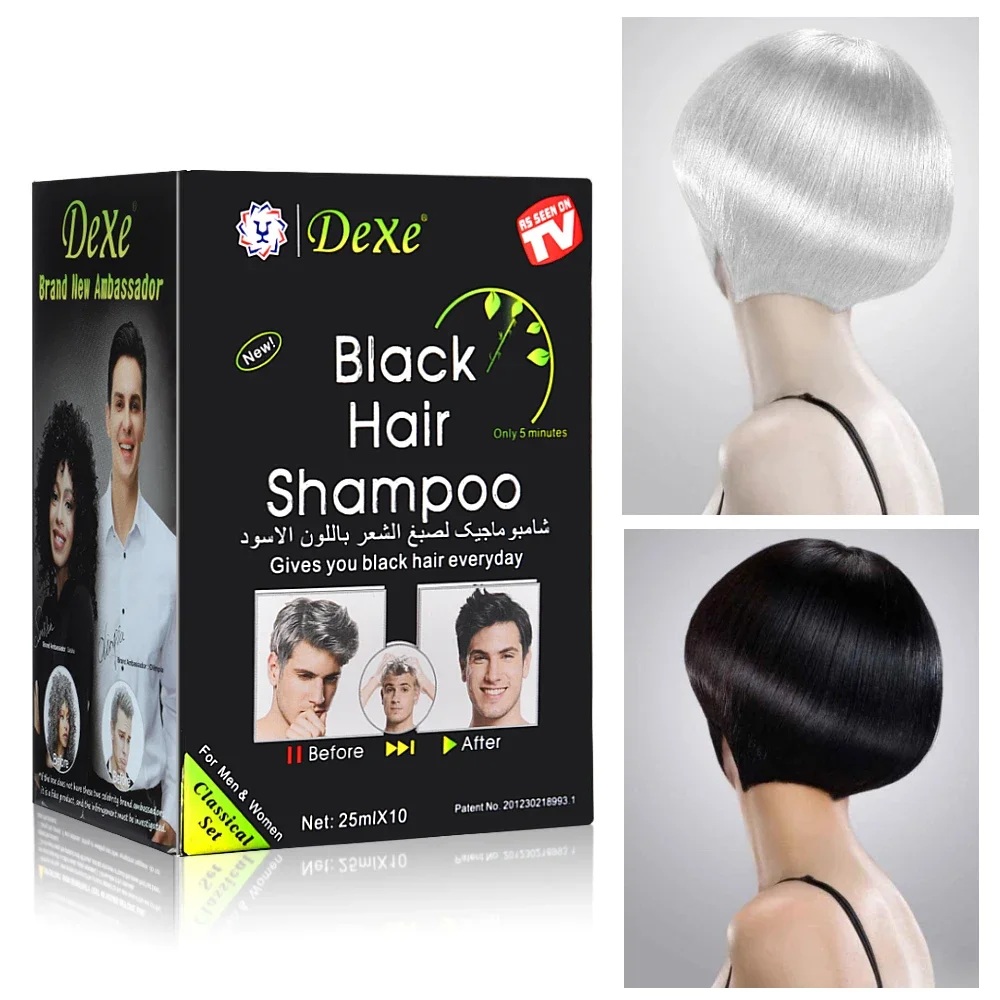 10 Pcs Dexe Fast Black Hair Sh - Hair Care Garnier 评论和价格