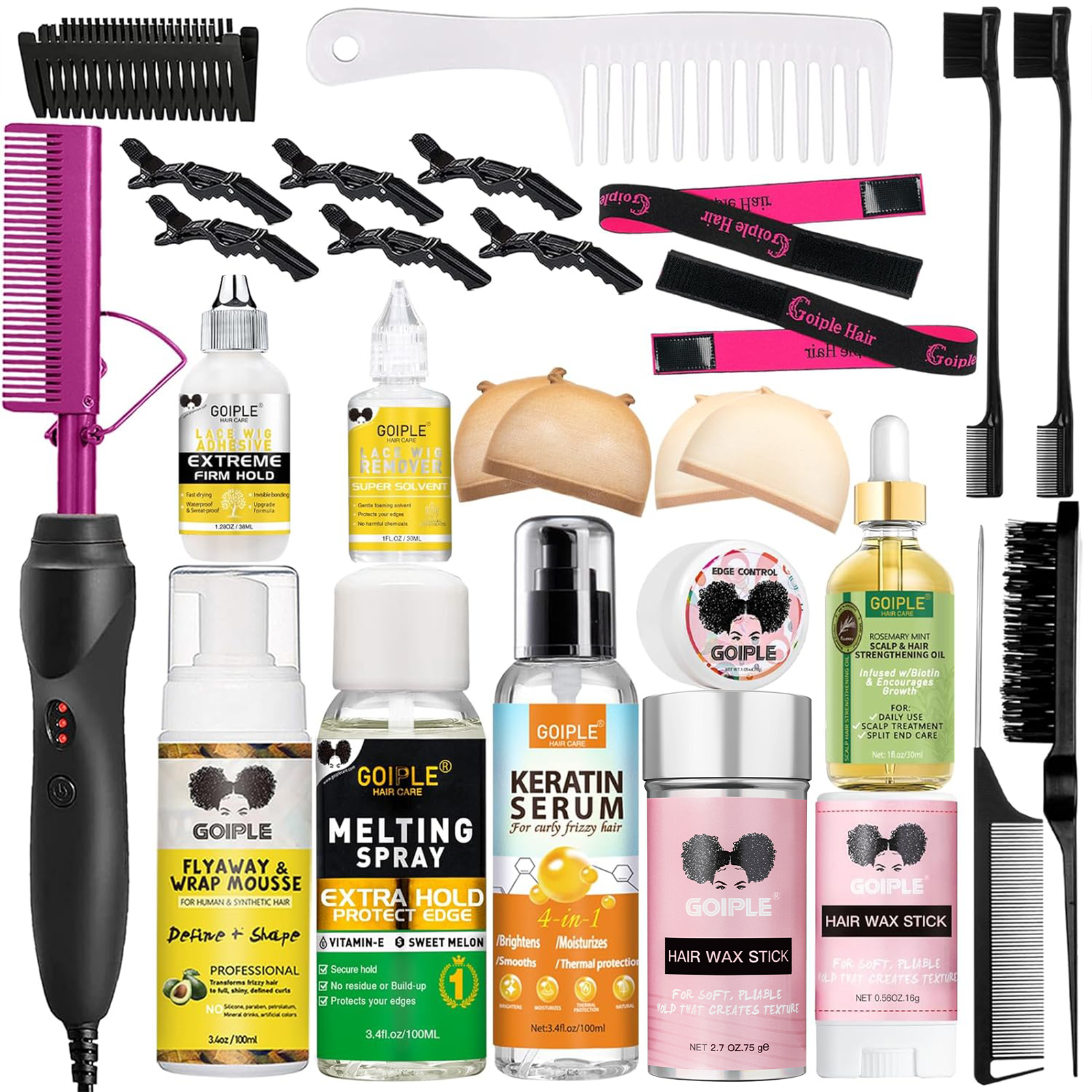 GOIPLE Professional Wig Instal - Hair Care Keratin 评论和价格